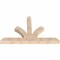 Ekena Millwork Richland Smooth Timber Gable Bracket, Douglas Fir, 72"W x 45"H x 5 1/2"D x 5 1/2"F, 15/12 Pitch GBW072X45X0606RIC00SDF - alternate 5